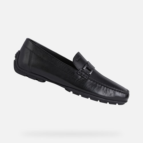 Geox Moner 2fit Loafer Cipő Férfi Fekete | WIJY-61827