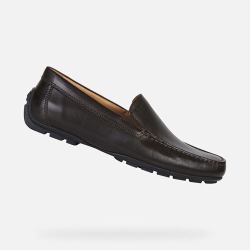 Geox Moner 2fit Loafer Cipő Férfi Kávé | NZGJ-49285