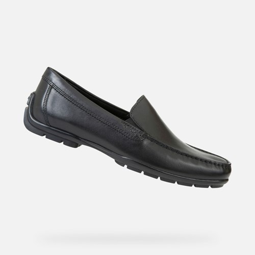 Geox Moner W 2fit Loafer Cipő Férfi Fekete | YSCP-50379