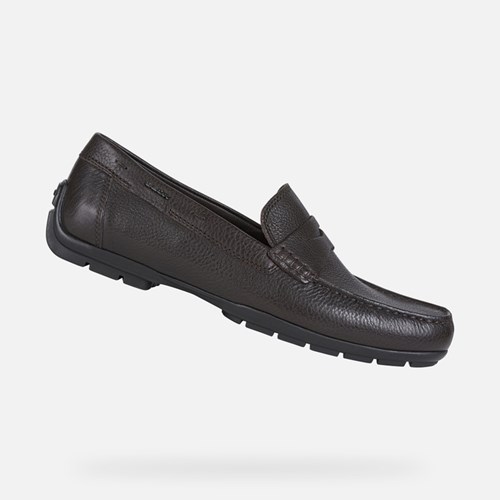 Geox Moner W 2fit Loafer Cipő Férfi Kávé | VPJE-48506