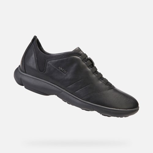 Geox Nebula Slip On Férfi Fekete | UQZH-01974