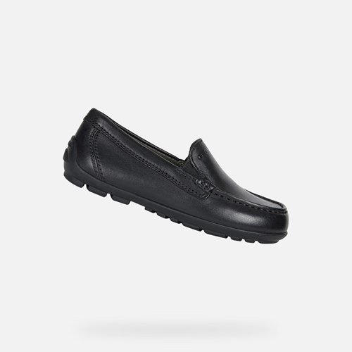 Geox New Fast Slip On Fiú Fekete | XPYF-34987