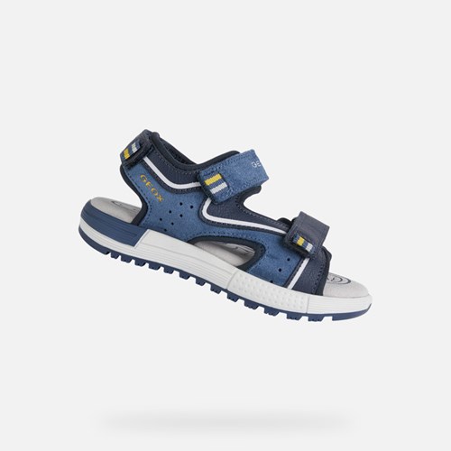 Geox Sandal Alben Szandál Fiú Sötétkék | GXAU-82710