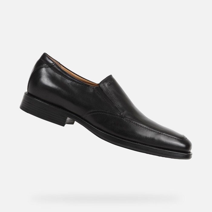 Geox Federico Slip On Férfi Fekete | SINJ-61420