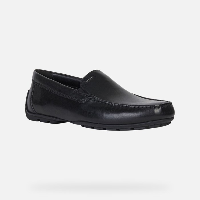 Geox Moner 2fit Loafer Cipő Férfi Fekete | CKFN-73082