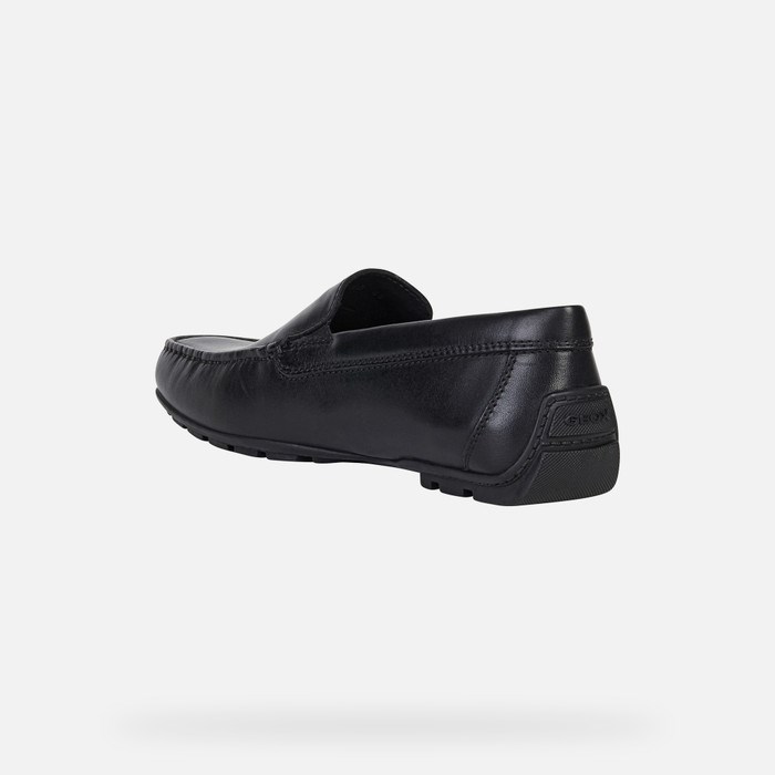 Geox Moner 2fit Loafer Cipő Férfi Fekete | CKFN-73082