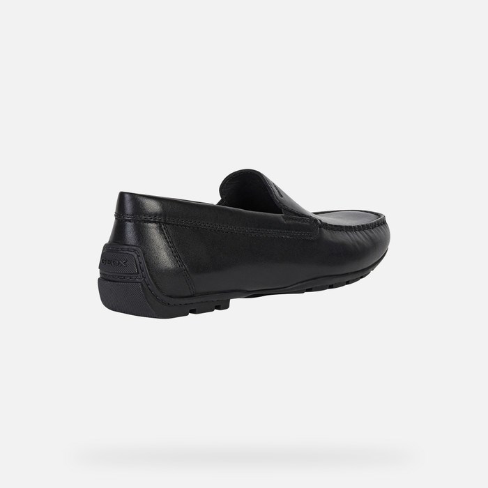 Geox Moner 2fit Loafer Cipő Férfi Fekete | CKFN-73082