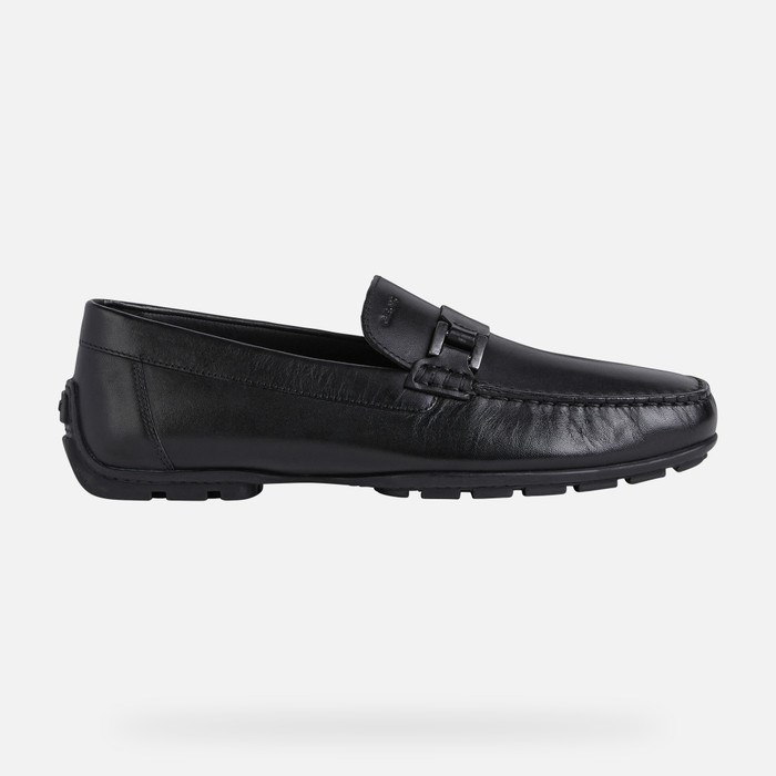 Geox Moner 2fit Loafer Cipő Férfi Fekete | WIJY-61827