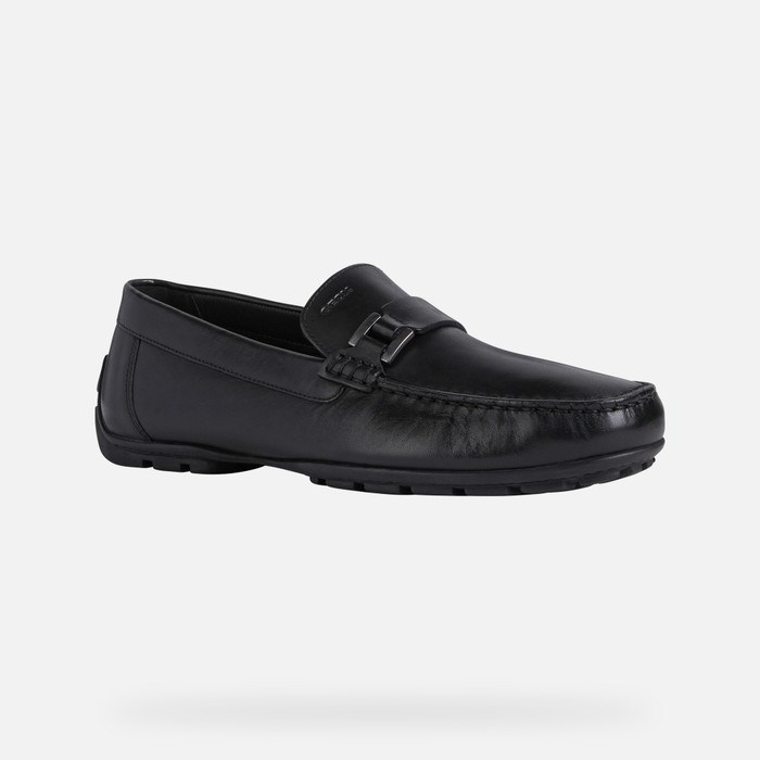 Geox Moner 2fit Loafer Cipő Férfi Fekete | WIJY-61827