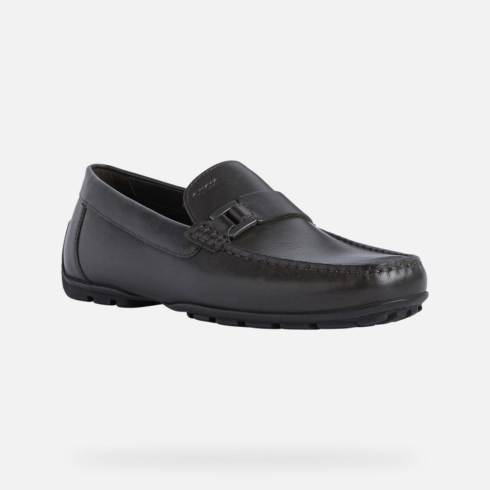 Geox Moner 2fit Loafer Cipő Férfi Kávé | SQZC-27891