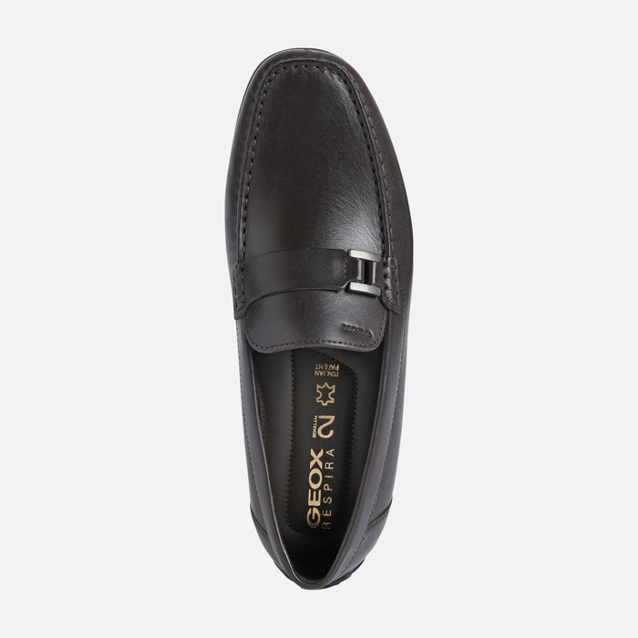 Geox Moner 2fit Loafer Cipő Férfi Kávé | SQZC-27891