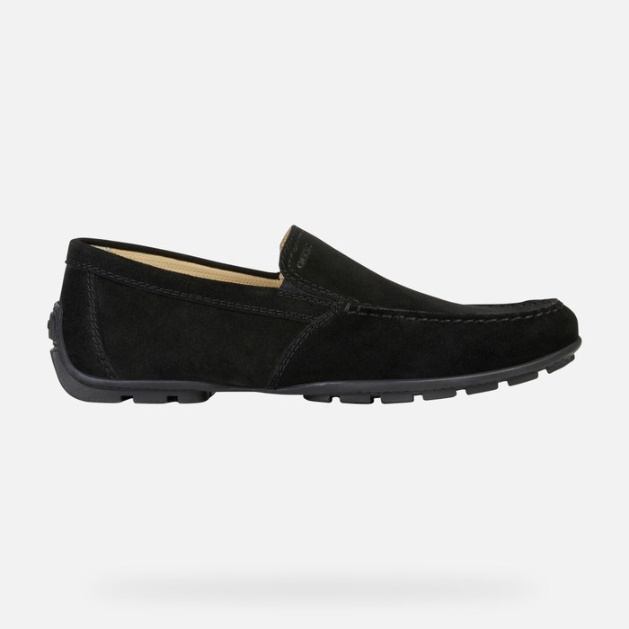 Geox Moner Loafer Cipő Férfi Fekete | ZCTN-74935