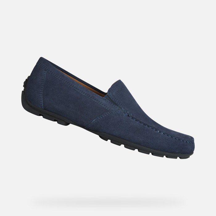 Geox Moner Loafer Cipő Férfi Sötét | PQXT-71350