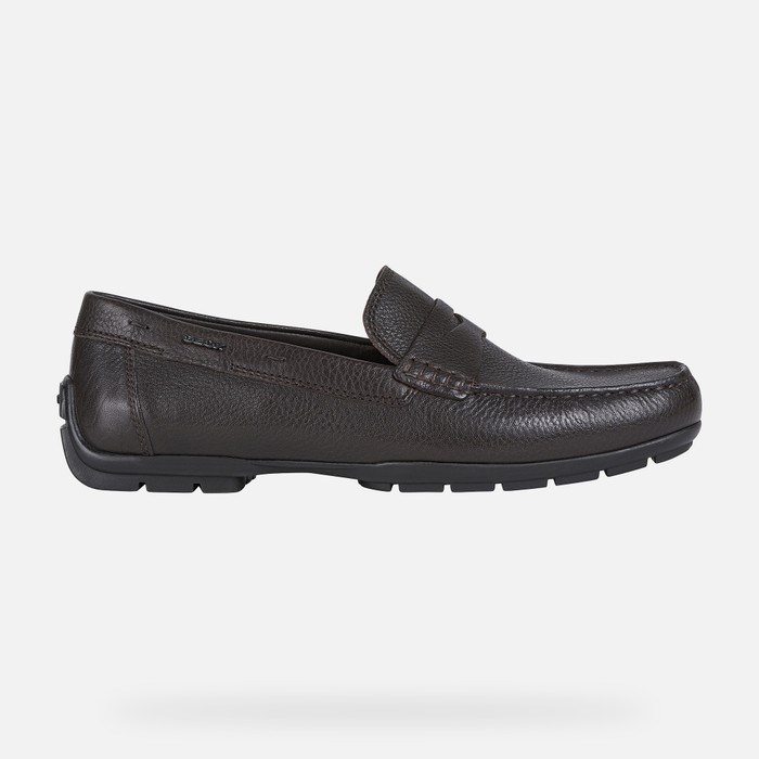 Geox Moner W 2fit Loafer Cipő Férfi Kávé | VPJE-48506