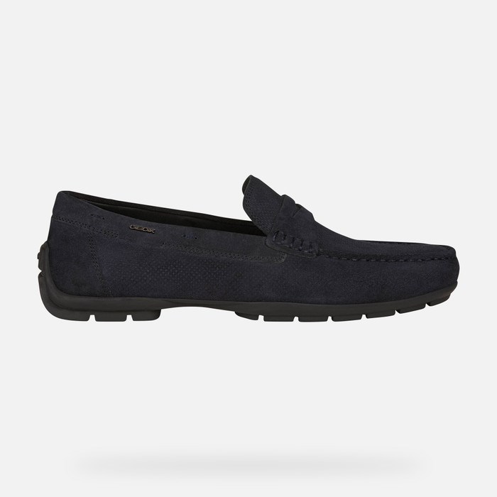 Geox Moner W 2fit Loafer Cipő Férfi Sötétkék | LQUV-05812