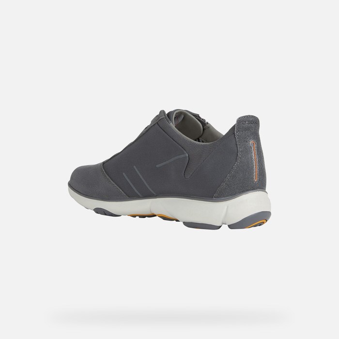 Geox Nebula Slip On Férfi Anthracite | DNJL-06873