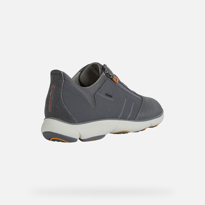 Geox Nebula Slip On Férfi Anthracite | DNJL-06873