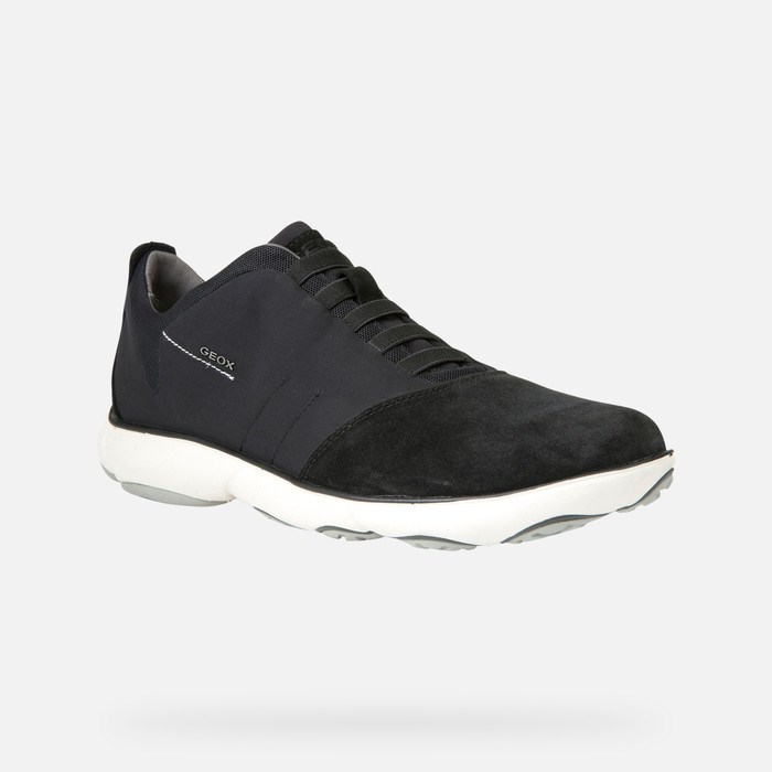 Geox Nebula Slip On Férfi Fekete | KJVM-09735