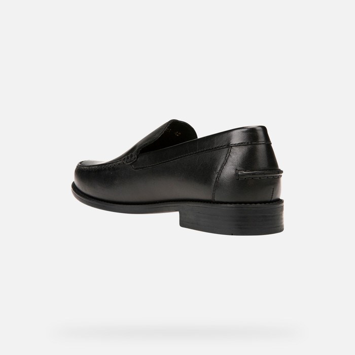 Geox New Damon Loafer Cipő Férfi Fekete | TONG-29860