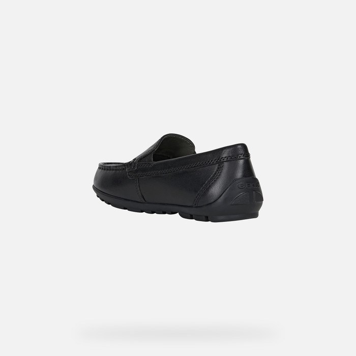 Geox New Fast Slip On Fiú Fekete | XPYF-34987