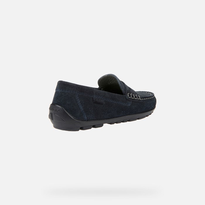 Geox New Fast Slip On Fiú Sötétkék | YUKF-67403