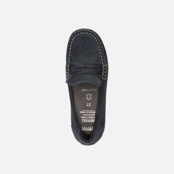 Geox New Fast Slip On Fiú Sötétkék | YUKF-67403