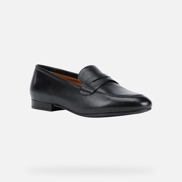 Geox New Marlina Loafer Cipő Női Fekete | FOPK-17986