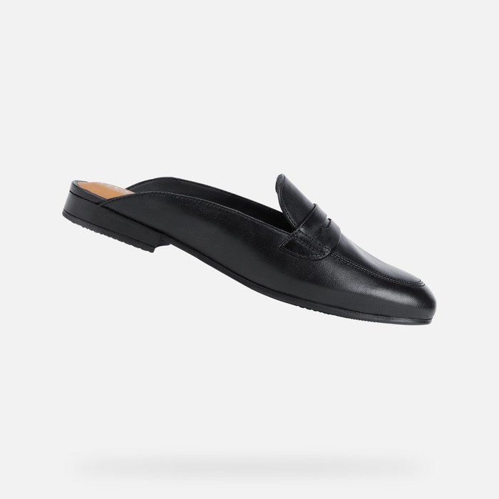 Geox New Marlina Loafer Cipő Női Fekete | UOAN-02654