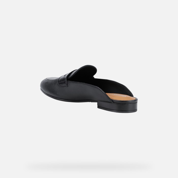 Geox New Marlina Slip On Női Fekete | SRNX-09264