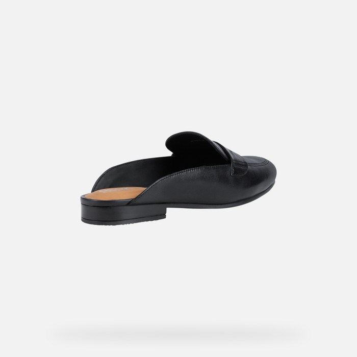 Geox New Marlina Slip On Női Fekete | SRNX-09264