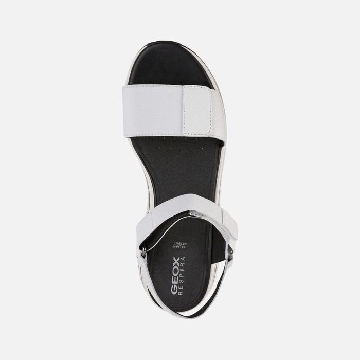 Geox Sandal Kency Szandál Női Fehér | WOHZ-26301