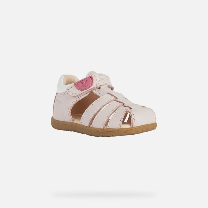 Geox Sandal Macchia First Steps Baba Világos Rózsaszín | MYGD-86457