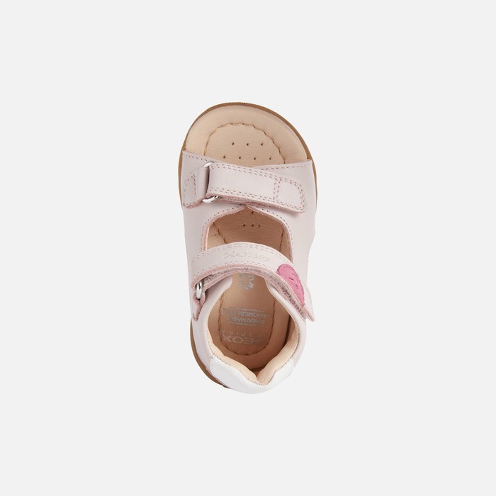 Geox Sandal Macchia First Steps Baba Világos Rózsaszín | ONWH-74380