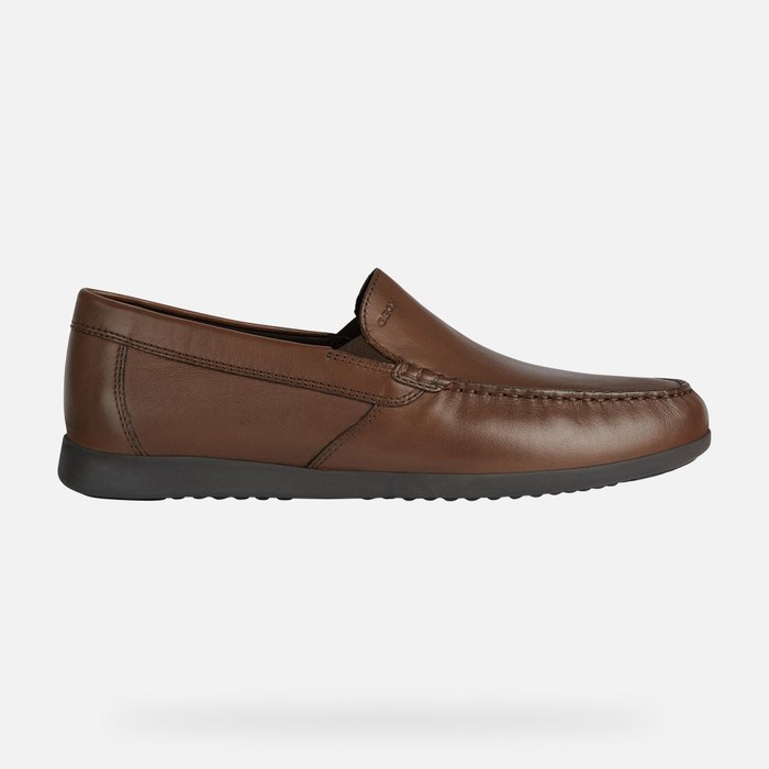 Geox Sile 2 Fit Loafer Cipő Férfi Világos Barna | XZOY-71209