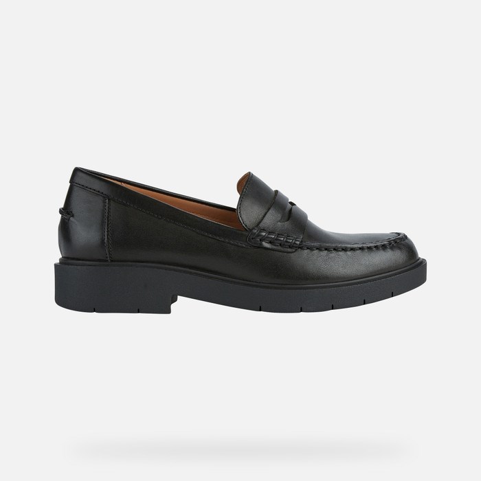 Geox Spherica Ec1 Loafer Cipő Női Fekete | UOJX-24875