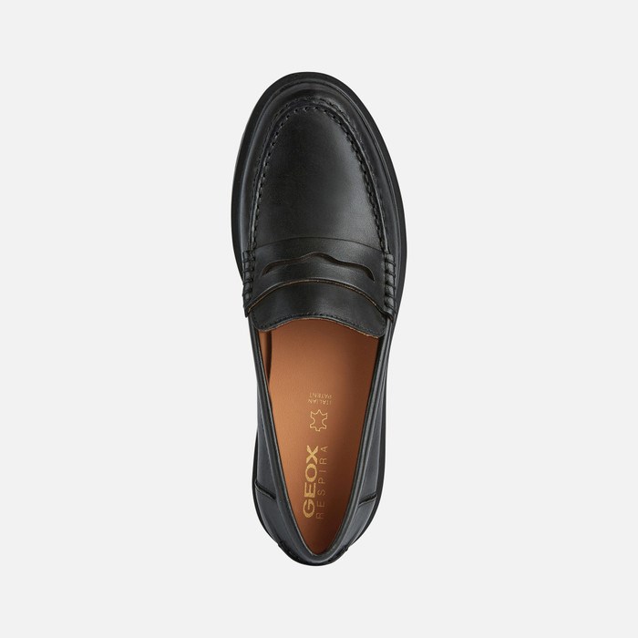 Geox Spherica Ec1 Loafer Cipő Női Fekete | UOJX-24875