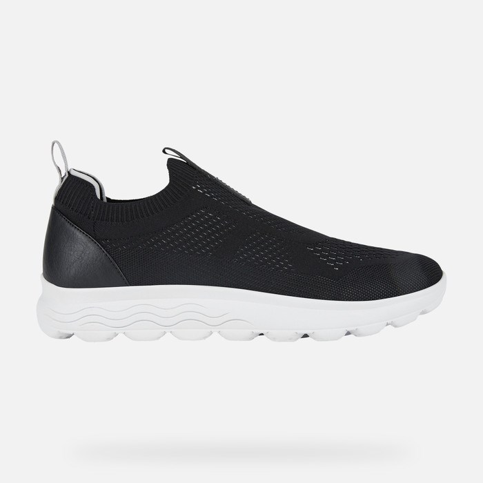 Geox Spherica Slip On Férfi Fekete | UGIX-18325